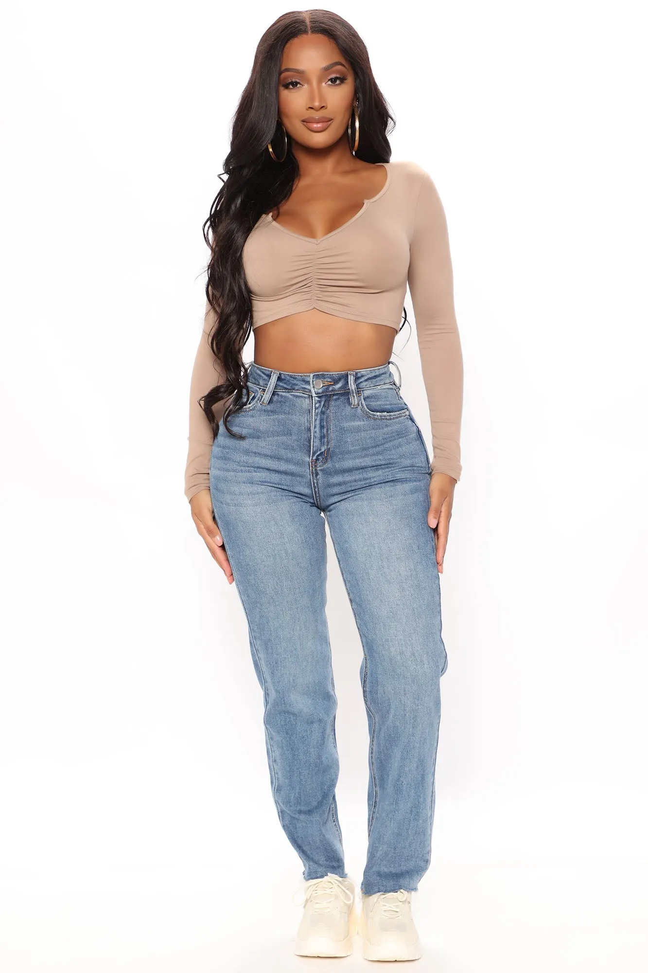 All You Can Straight Leg Jeans - Medium Wash