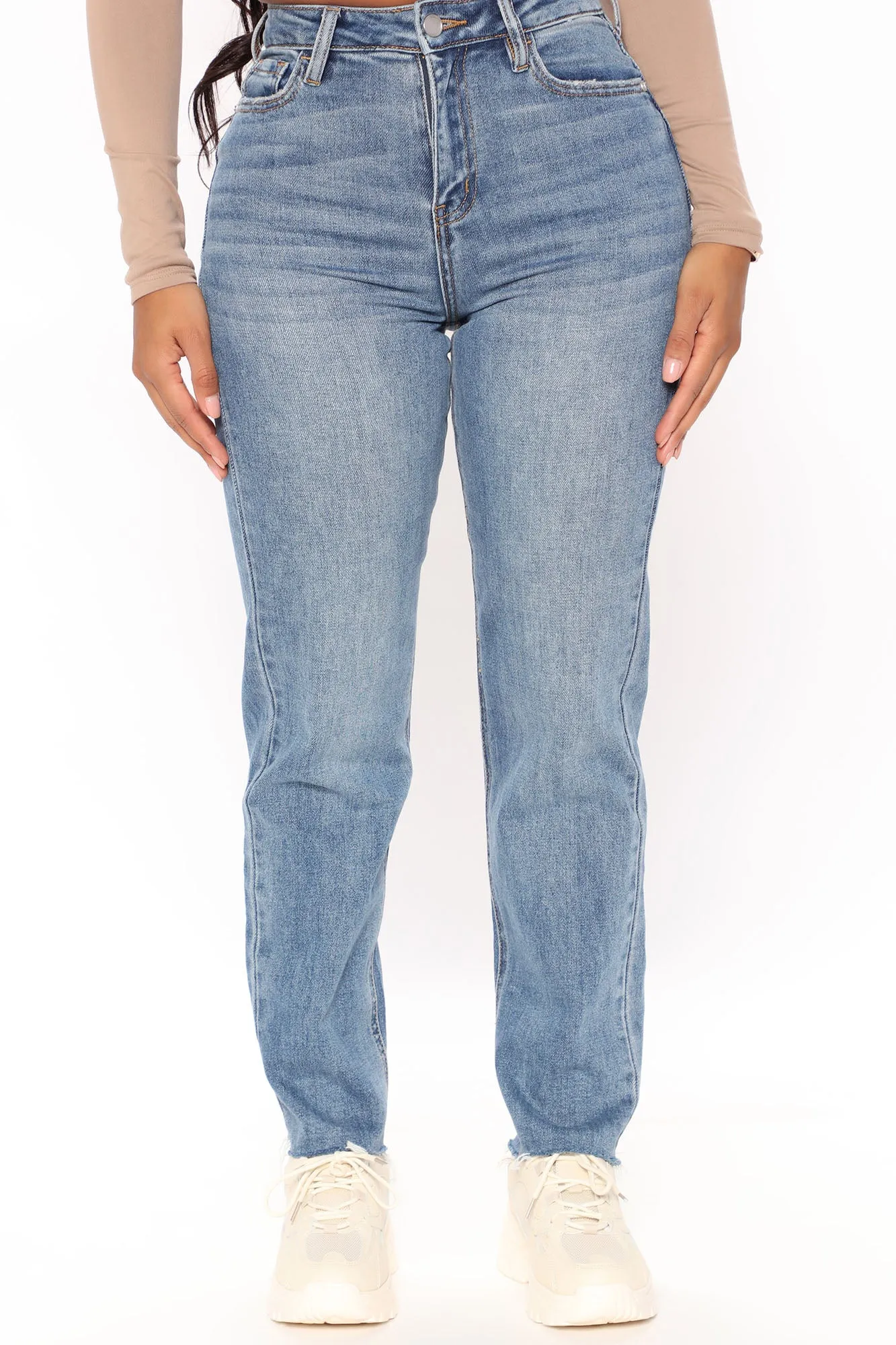 All You Can Straight Leg Jeans - Medium Wash
