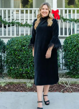Amelia Velvet Maxi Dress