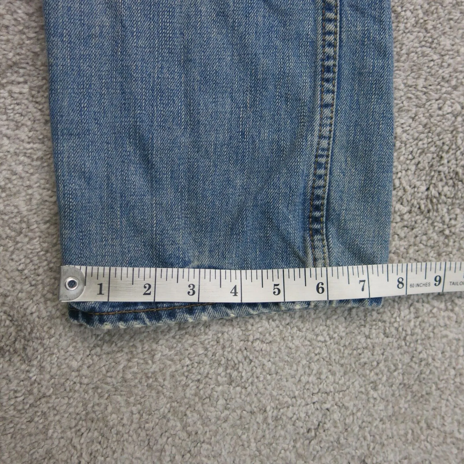 American Eagle Mens Jeans Slim Straight Leg Denim Low Rise Pockets Blue SZ 29/30
