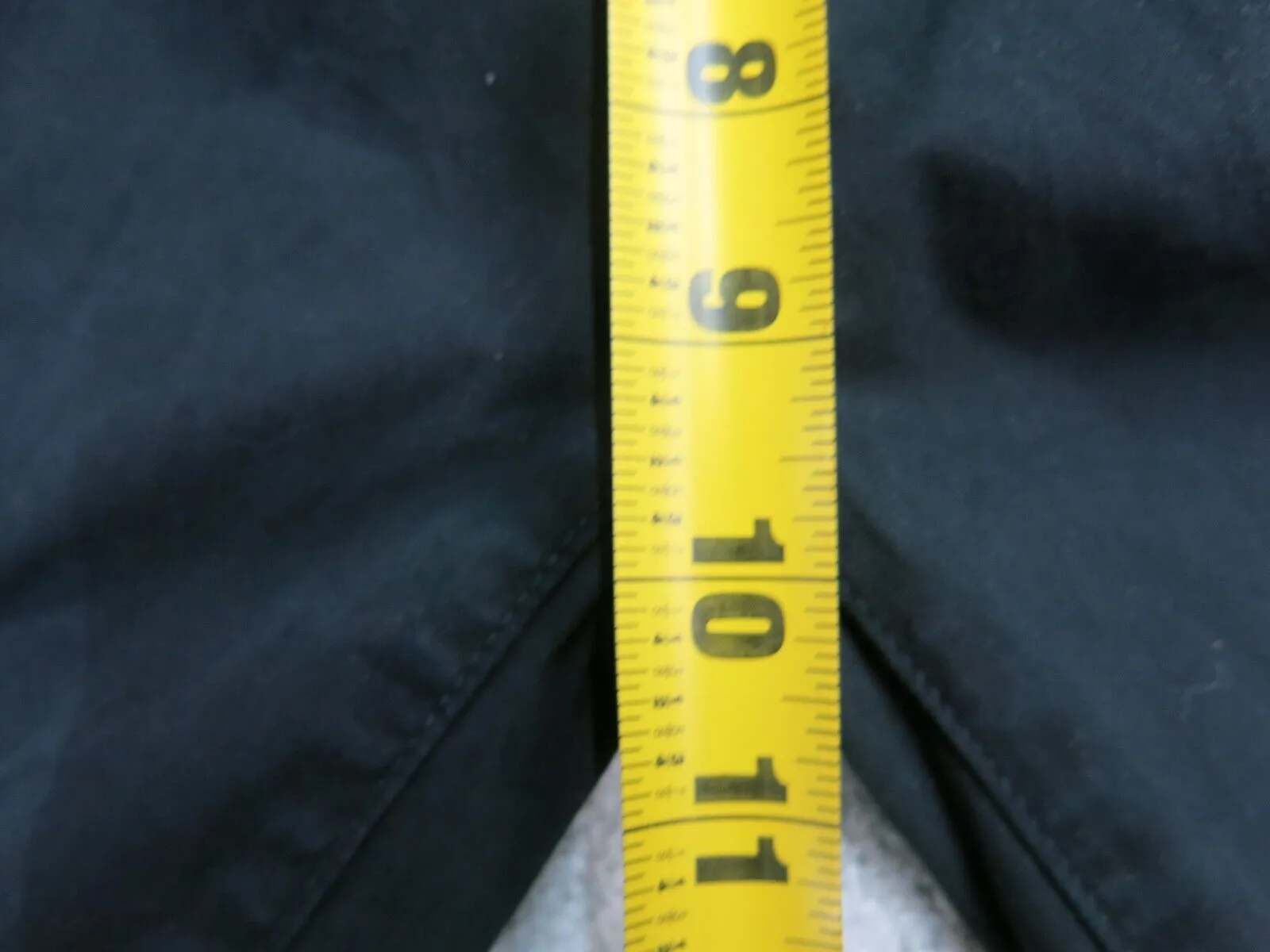 American Eagle Womens Jeans Denim Skinny Leg Zipper Pockets & Hem Black Size 0