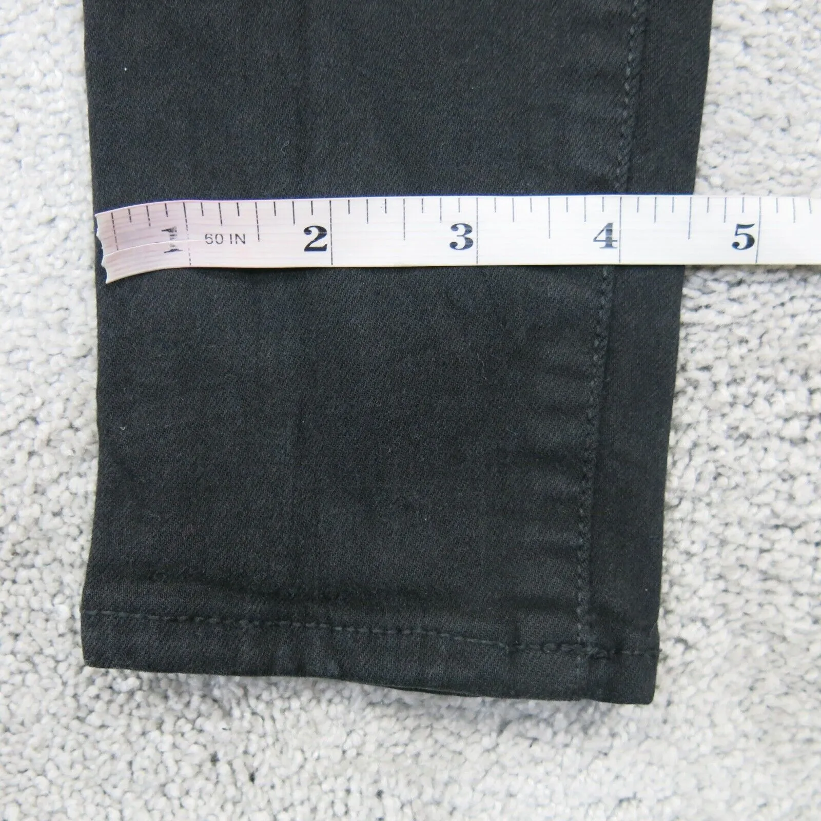 American Eagle Womens Jegging Jeans Denim Super Stretch Distressed Black Size 00
