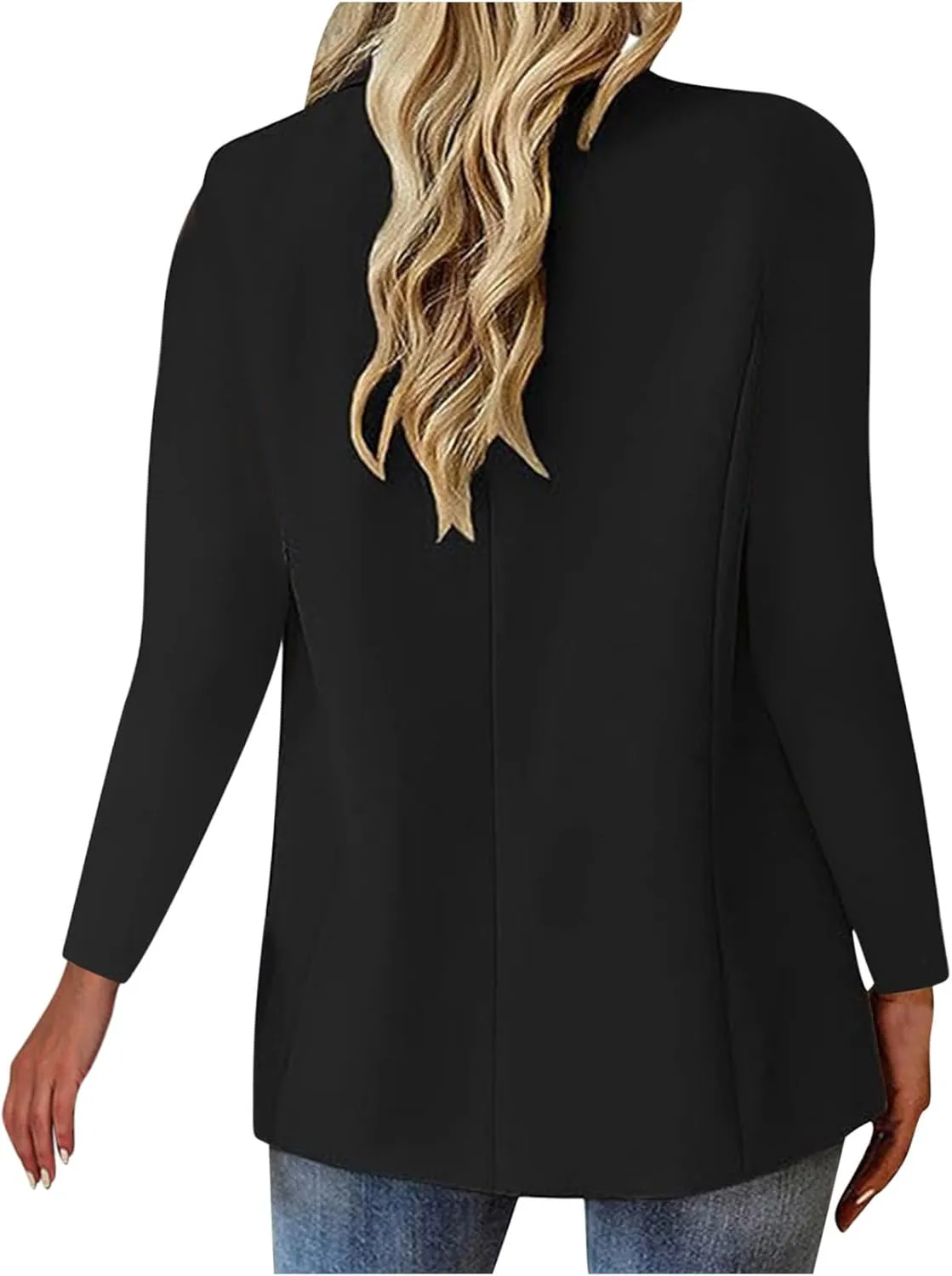 Blazers for Women Business Suit Jacket Work Office Blazer Long Sleeve Casual Blazer Open Front Cardigan Coat Outerwear