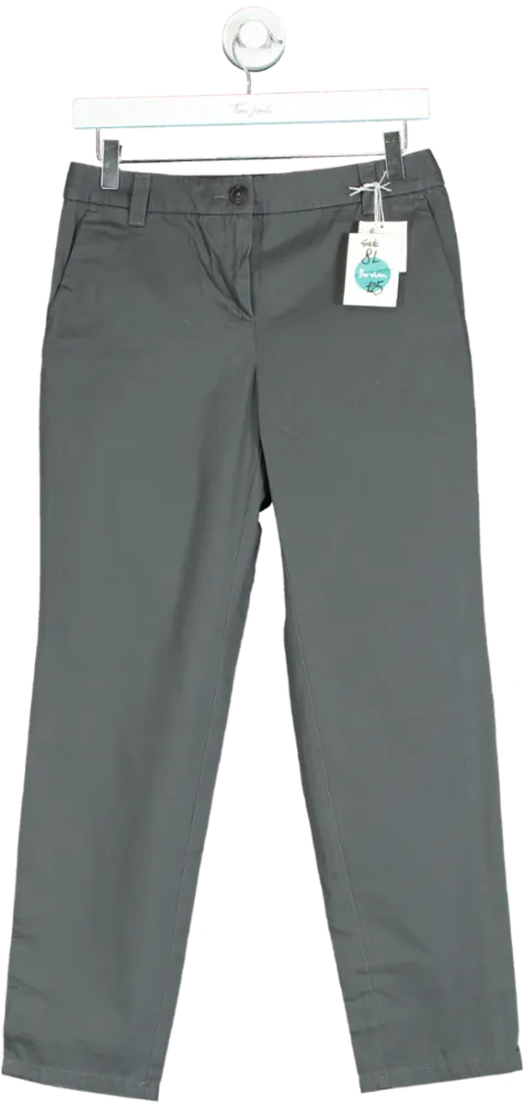 Boden Grey Chino Trousers UK 8 Long