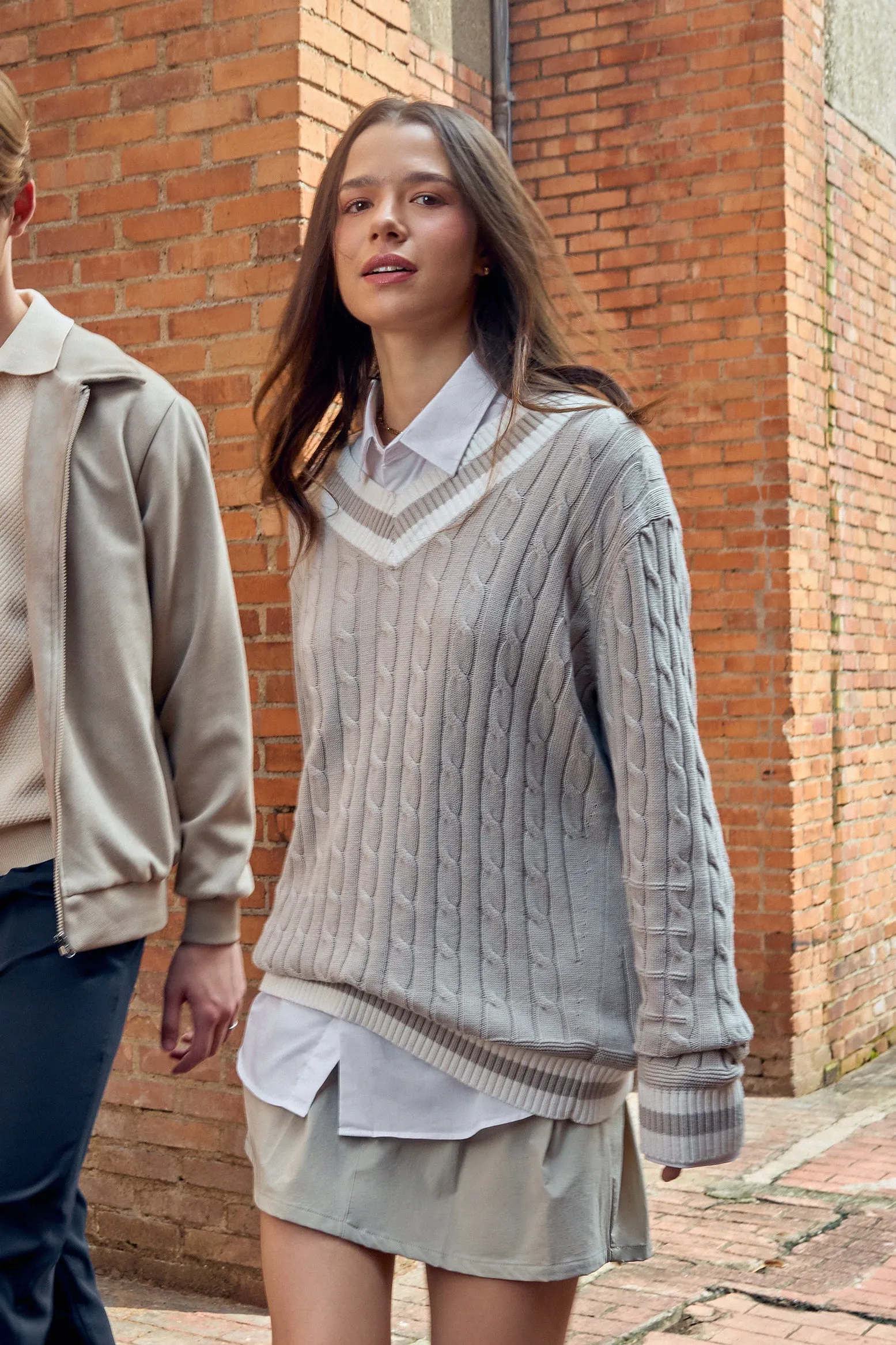 Cable Knit Pullover