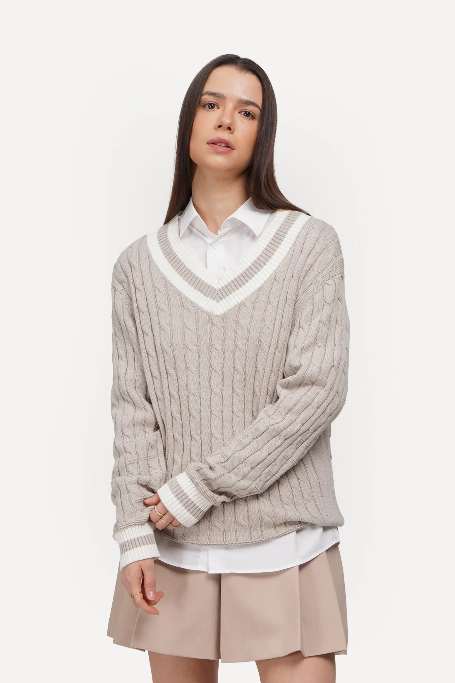 Cable Knit Pullover
