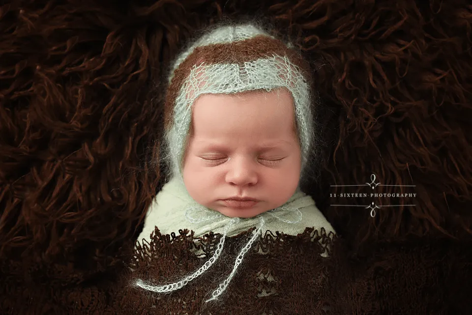 Dark Brown Super Long Faux Fur Photography Prop Rug