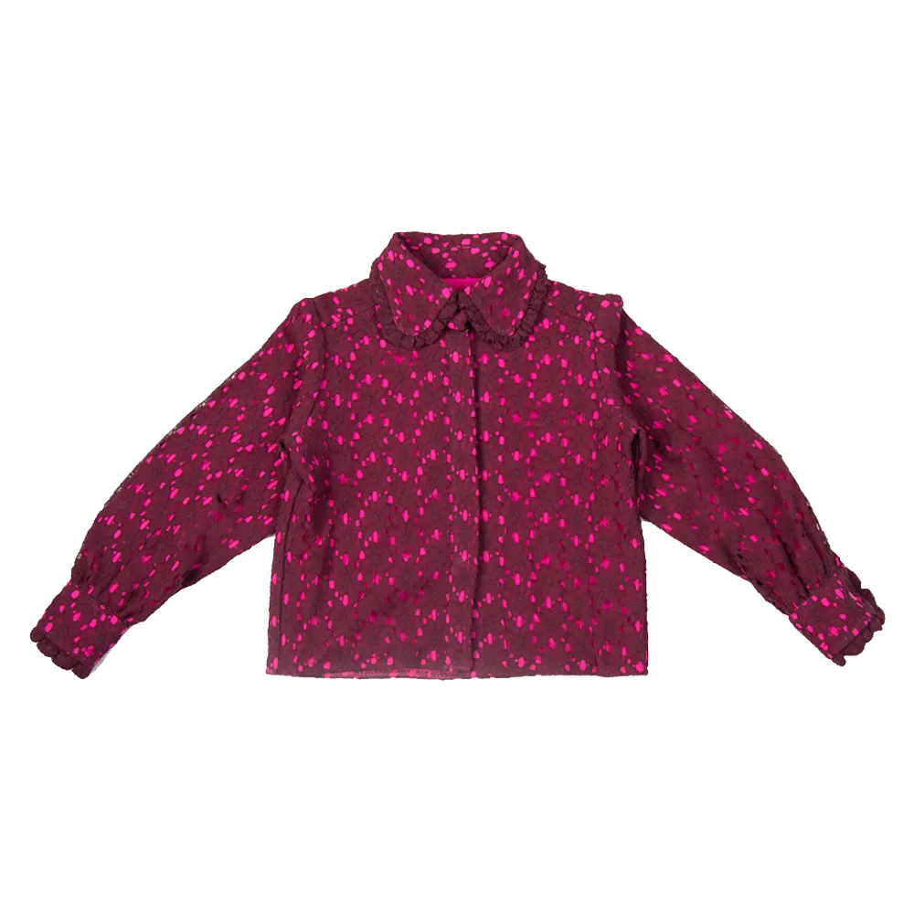 Daya Plum Blouse