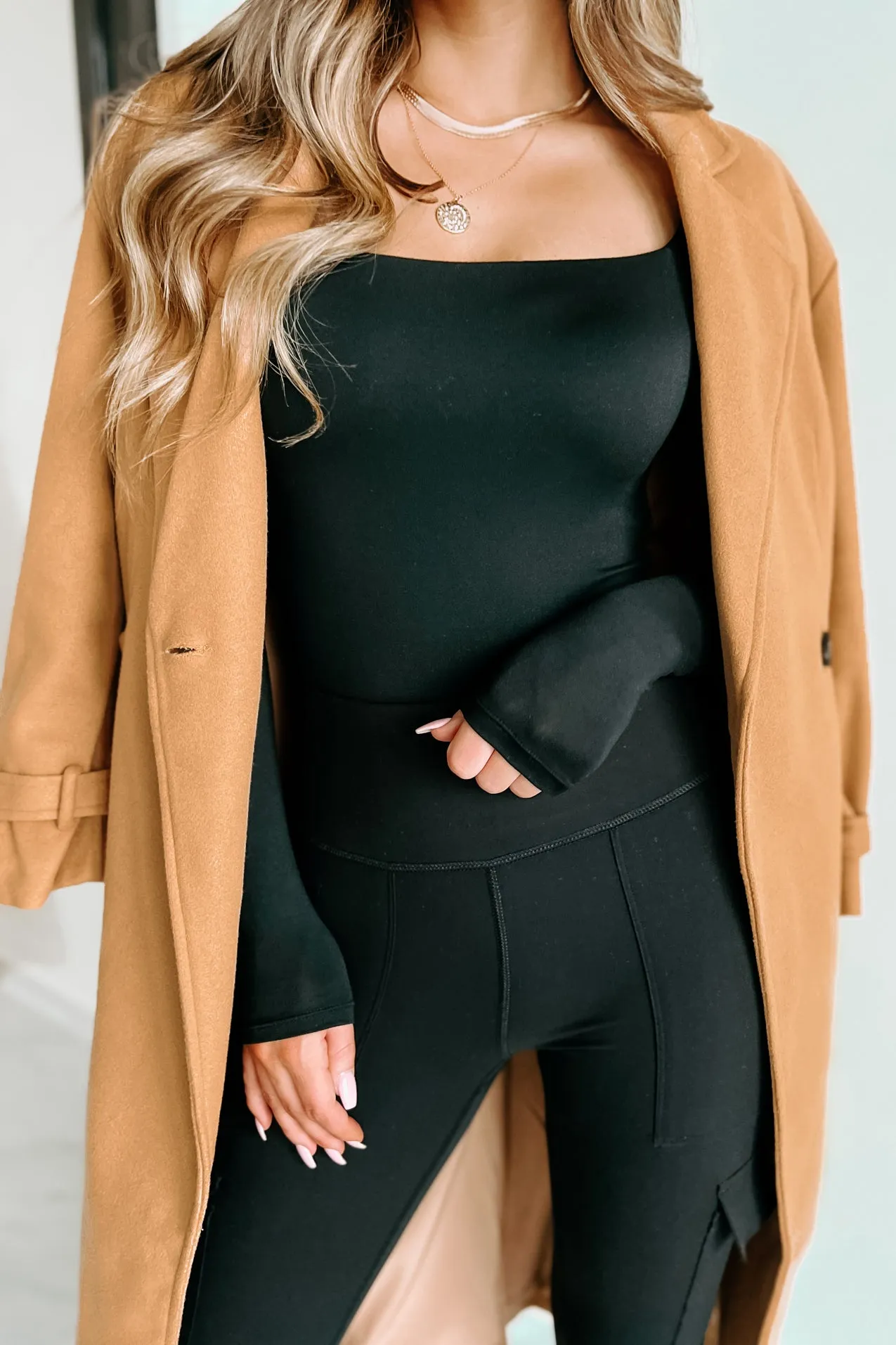 Decisive Manner Trench Coat (Camel)