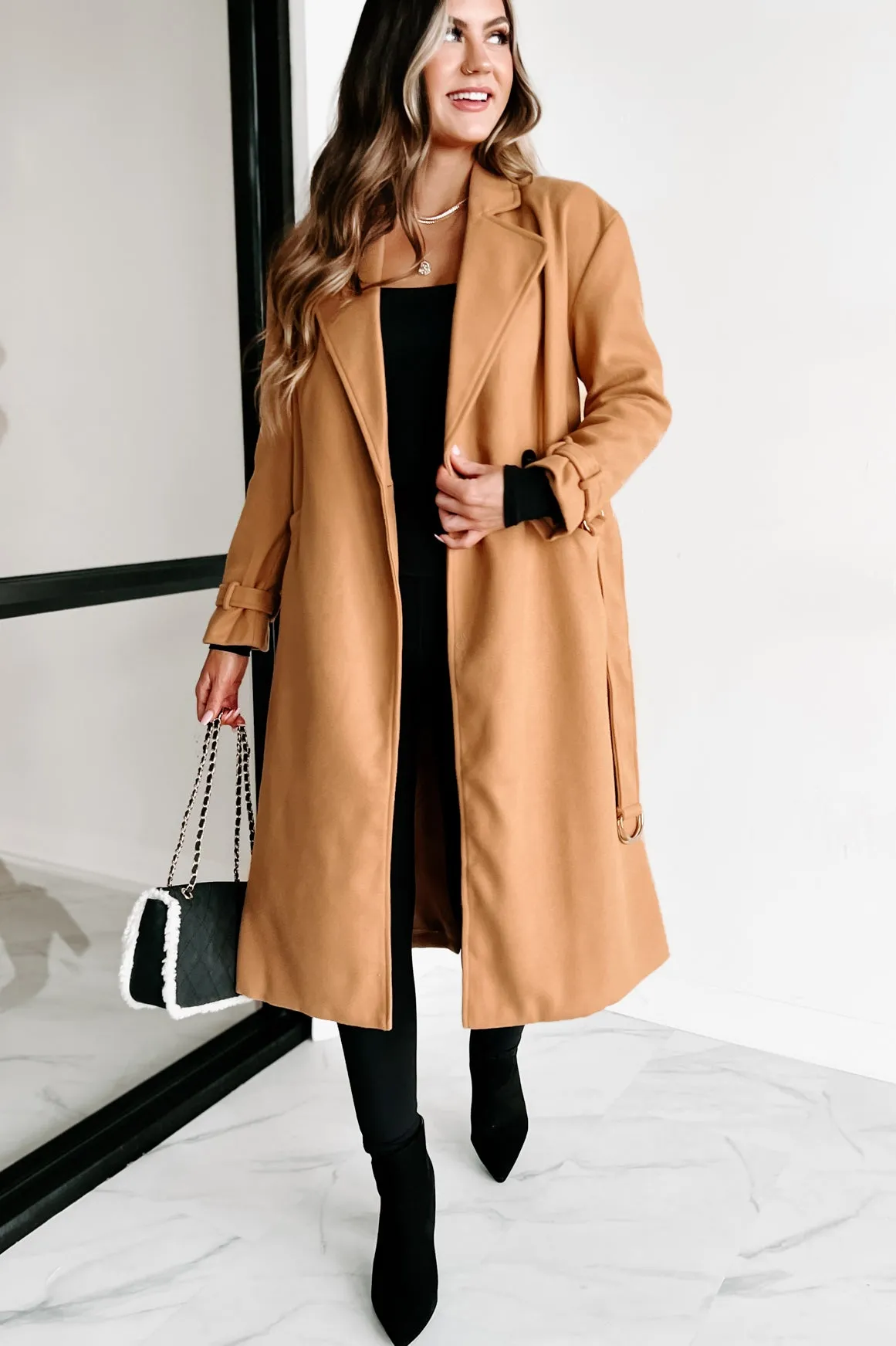Decisive Manner Trench Coat (Camel)