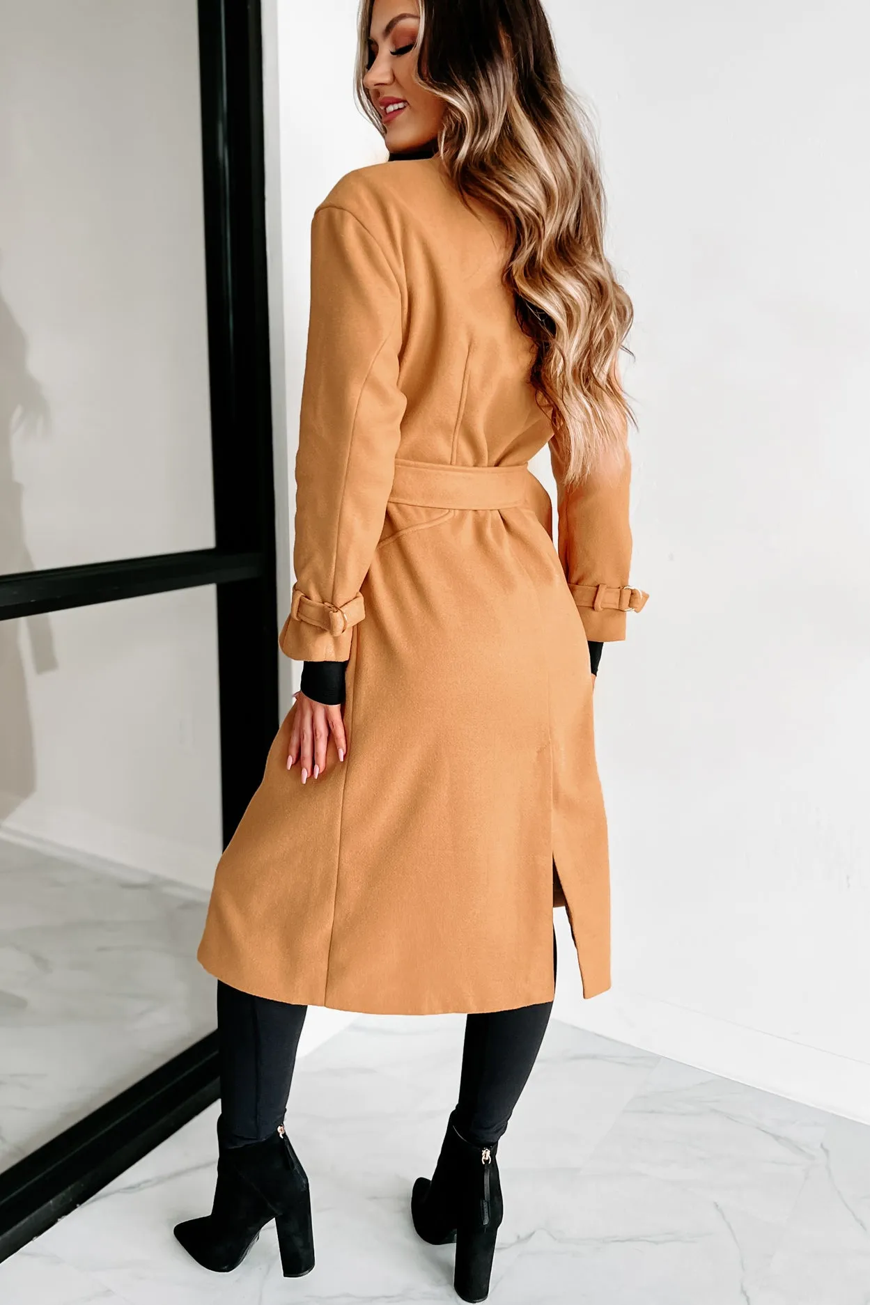 Decisive Manner Trench Coat (Camel)