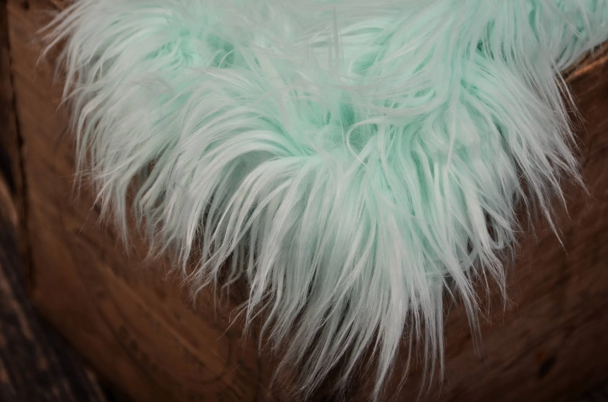 Faux Fur - Aqua