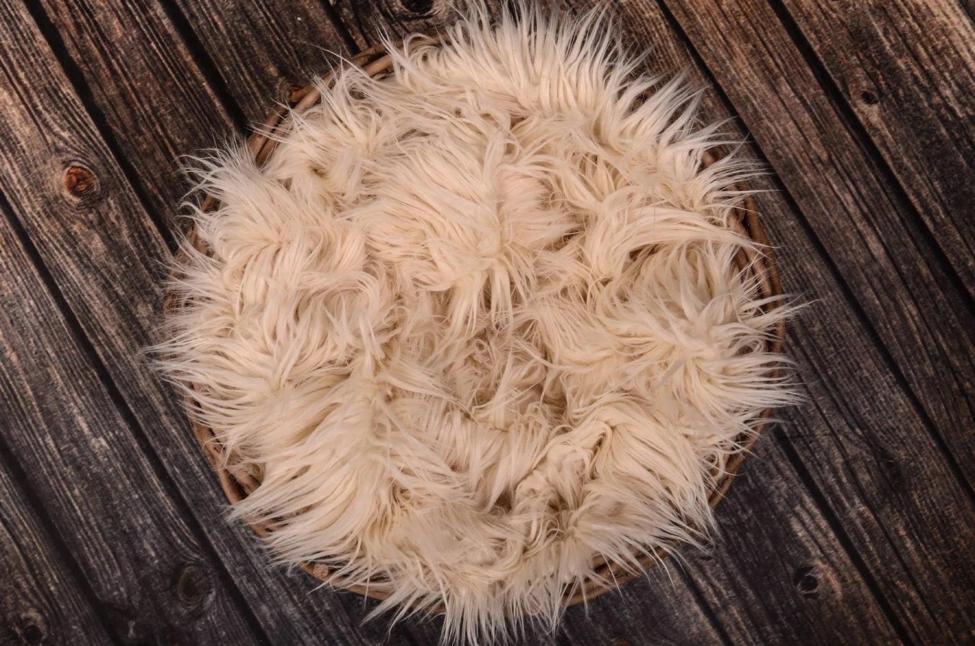 Faux Fur - Ivory