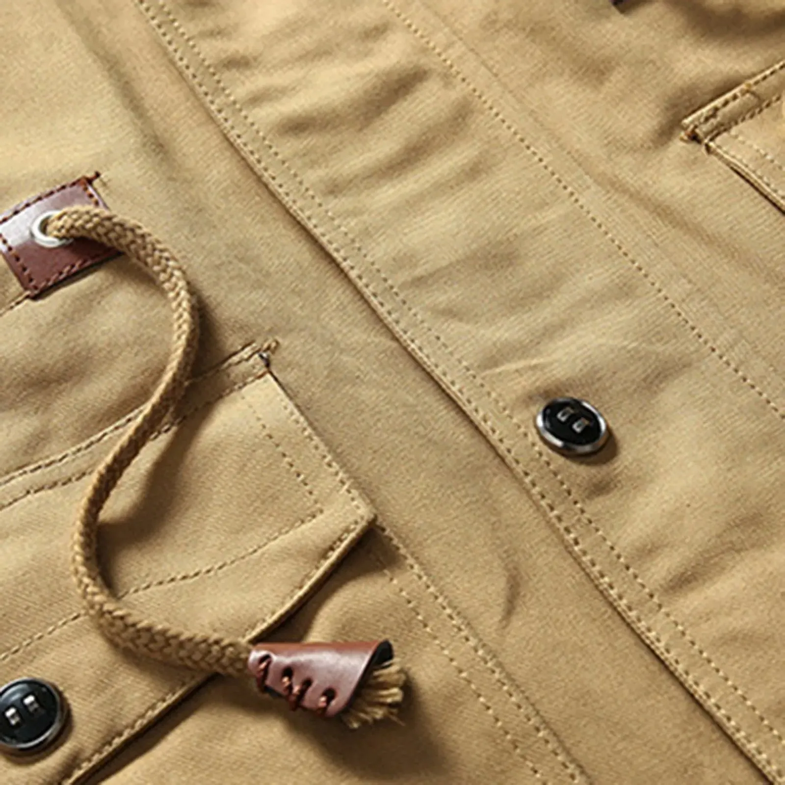 Fleece Hooded Bomber Jacket - Cross & Crown