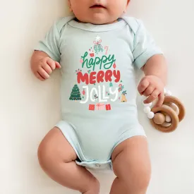 Happy Merry Jolly (Infant Bodysuit)