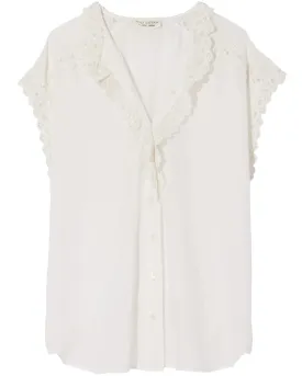 Ivory Lace Leanne Blouse