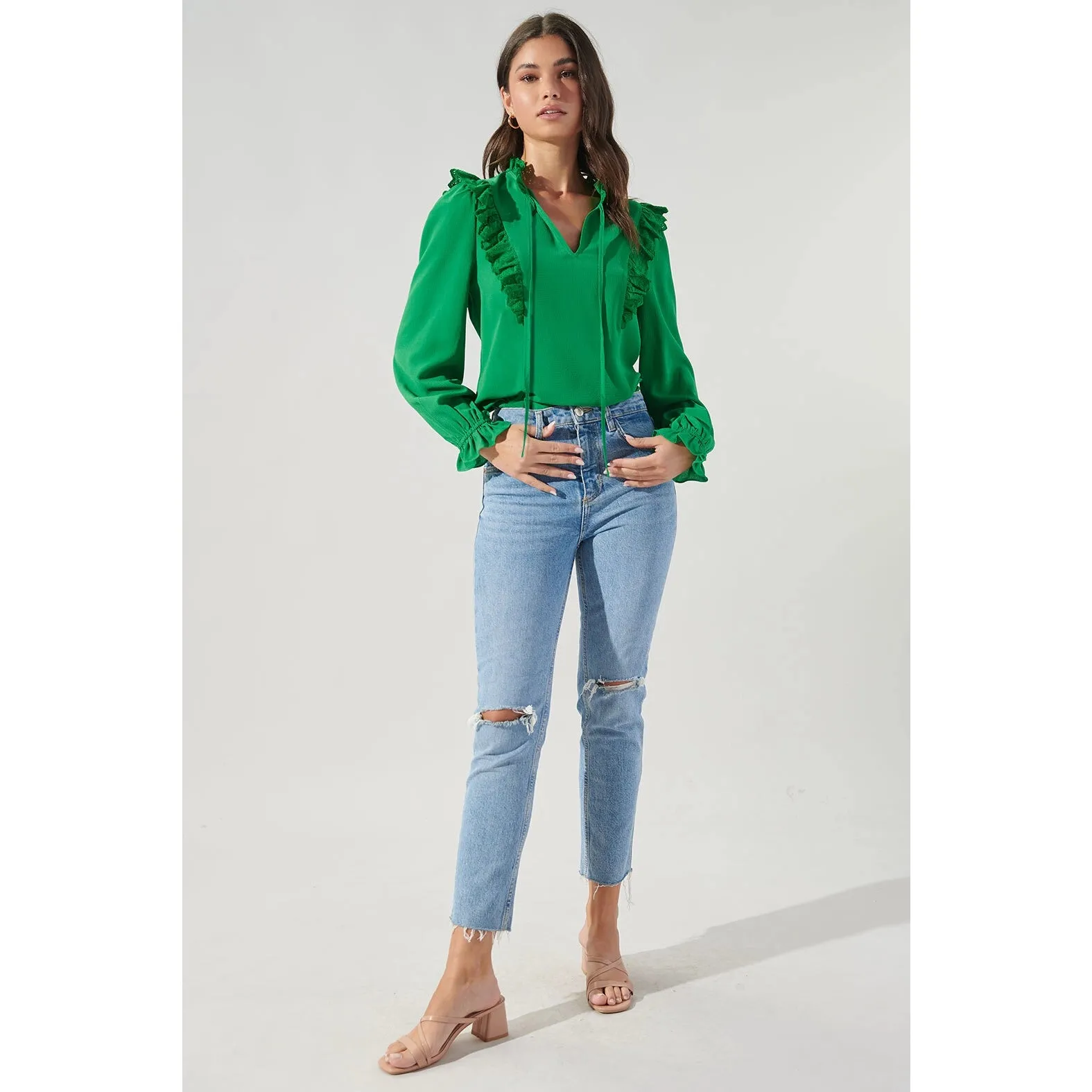 Karly Lace Blouse