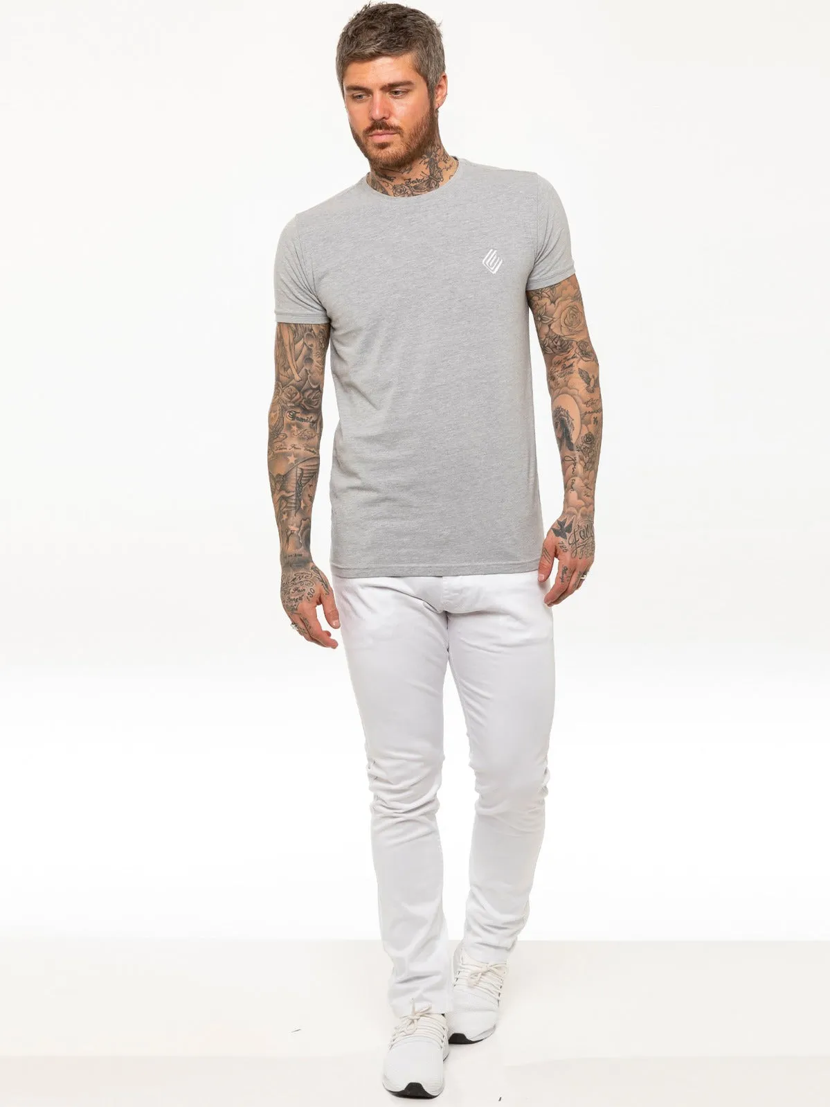 Kruze | Mens Slim Fit Stretch Chinos