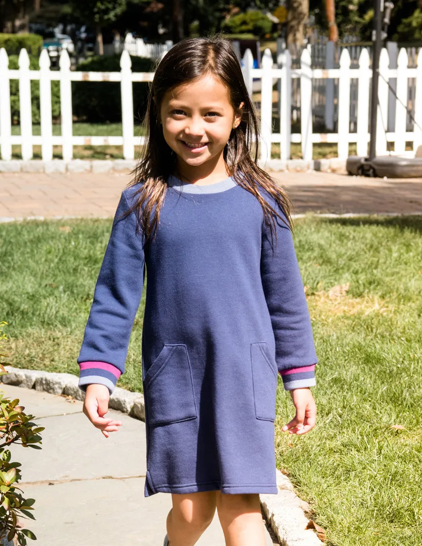 Matching Girl & Doll Sweatshirt Tunic Dress
