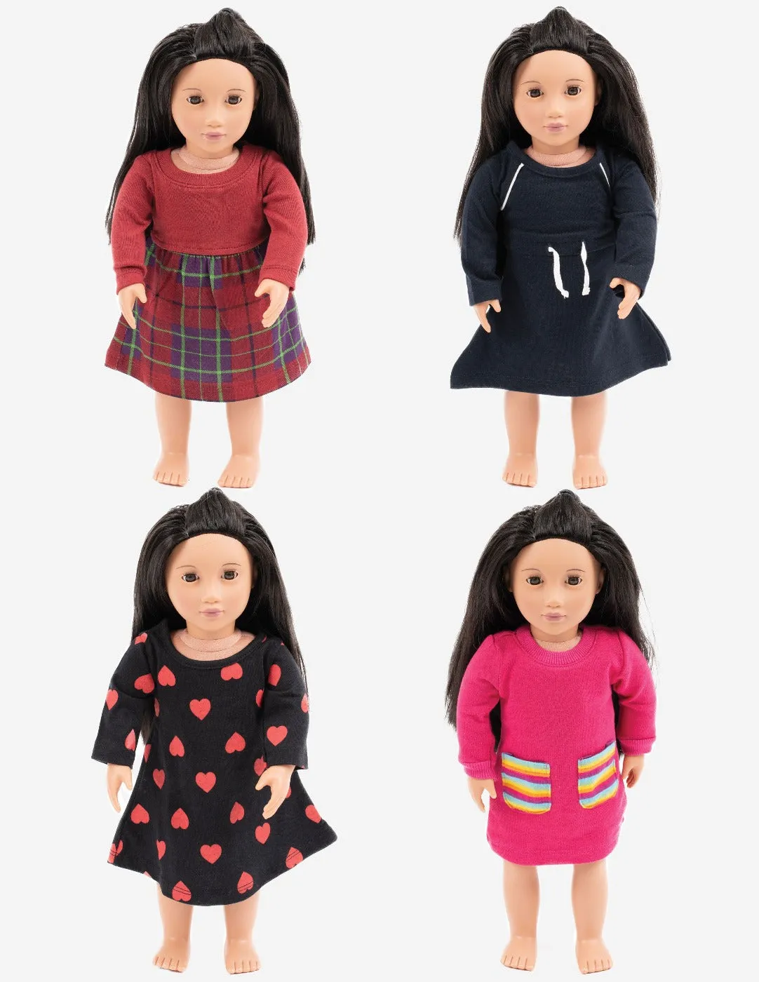Matching Variety Doll Dress Pack