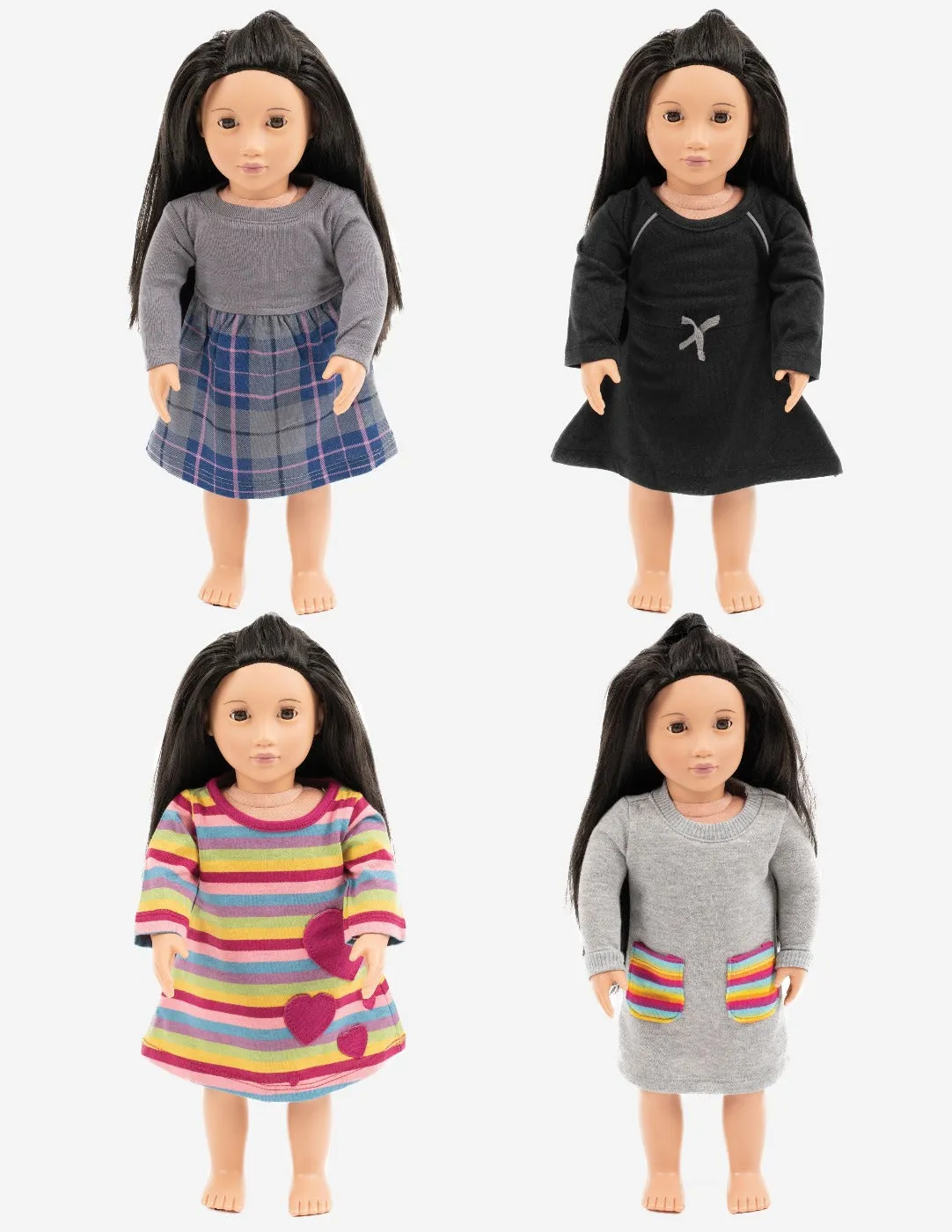 Matching Variety Doll Dress Pack