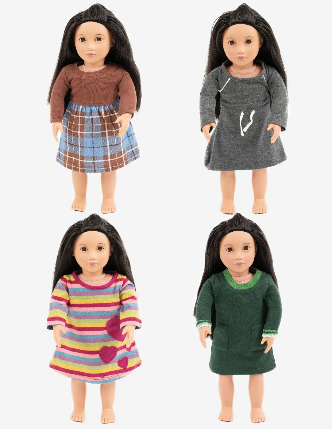 Matching Variety Doll Dress Pack