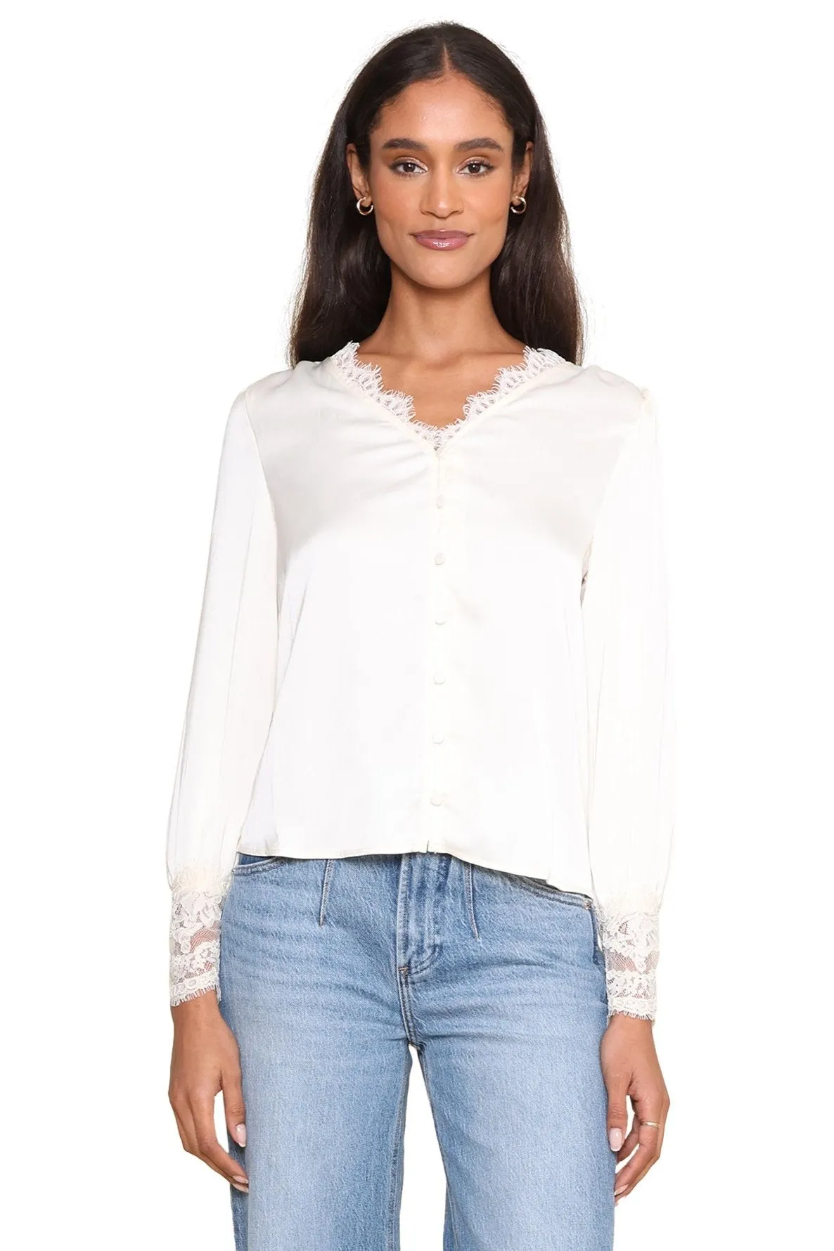 Moonlight Lace Blouse