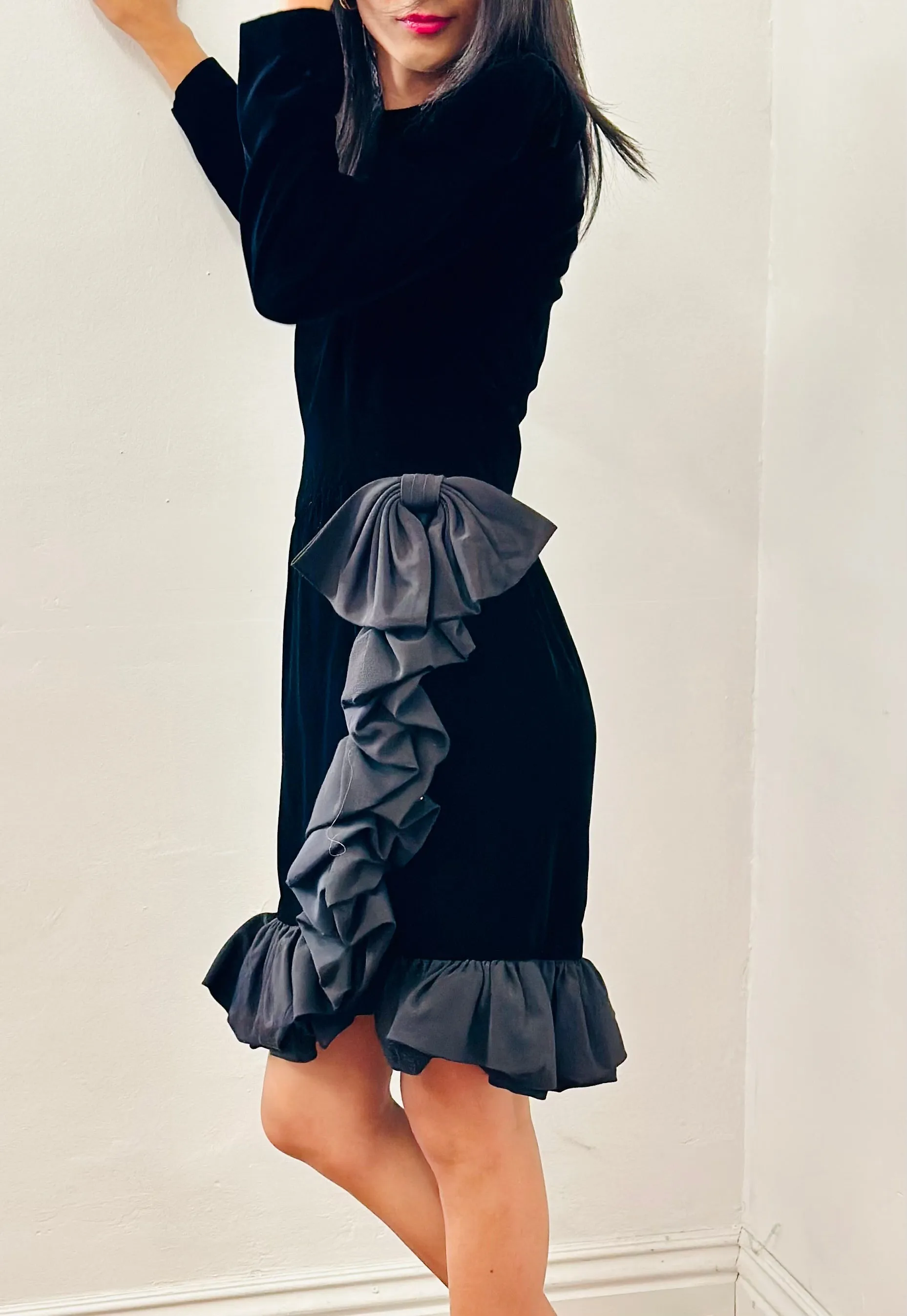 Morton Myles for the warrens 80s Vintage cocktail dress