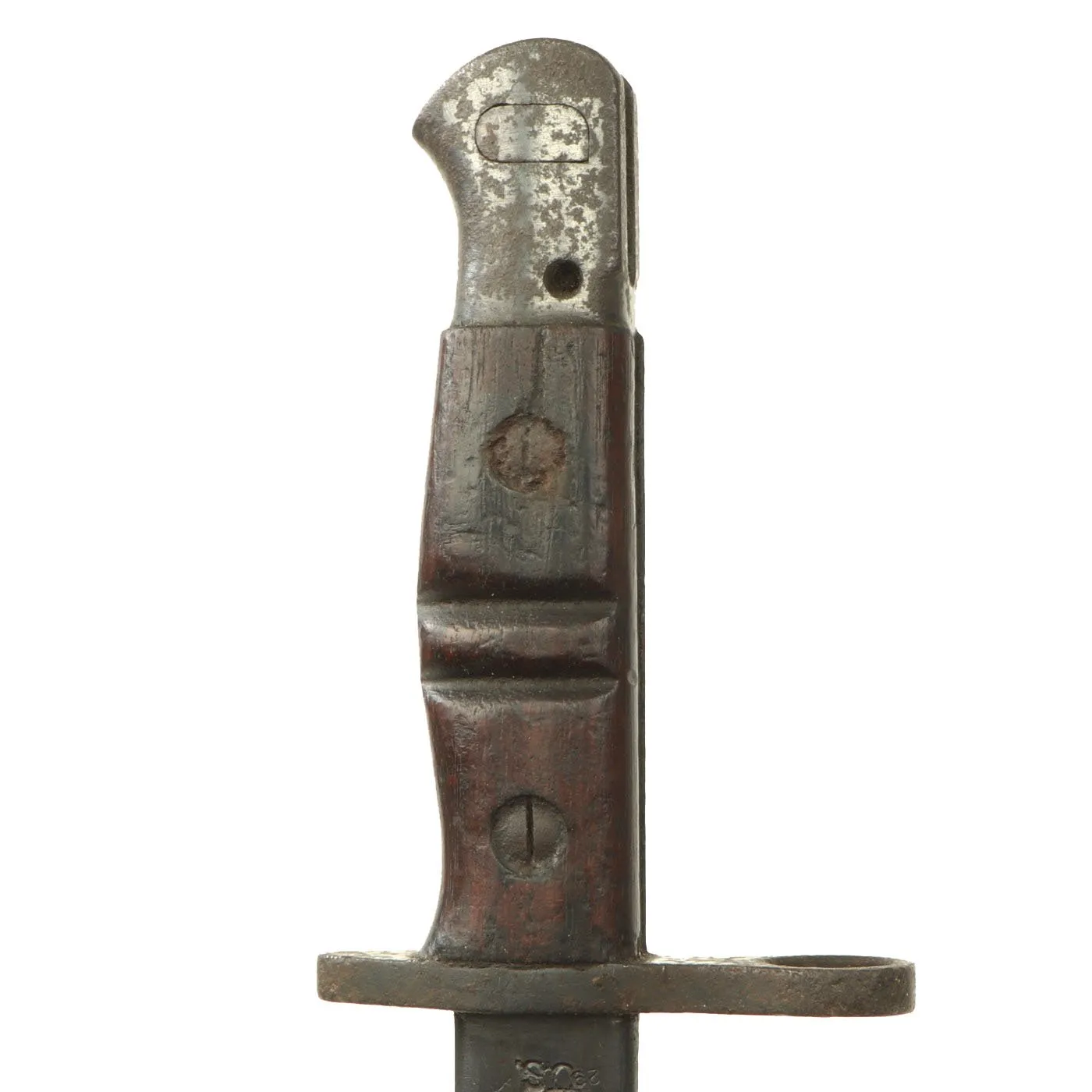 Original U.S. WWI M1917 Enfield Rifle Bayonet by Remington with 1st Pattern Maxim Scabbard by Jewell