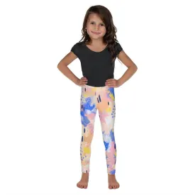 Purple and Pink Abstract Kid's Leggings