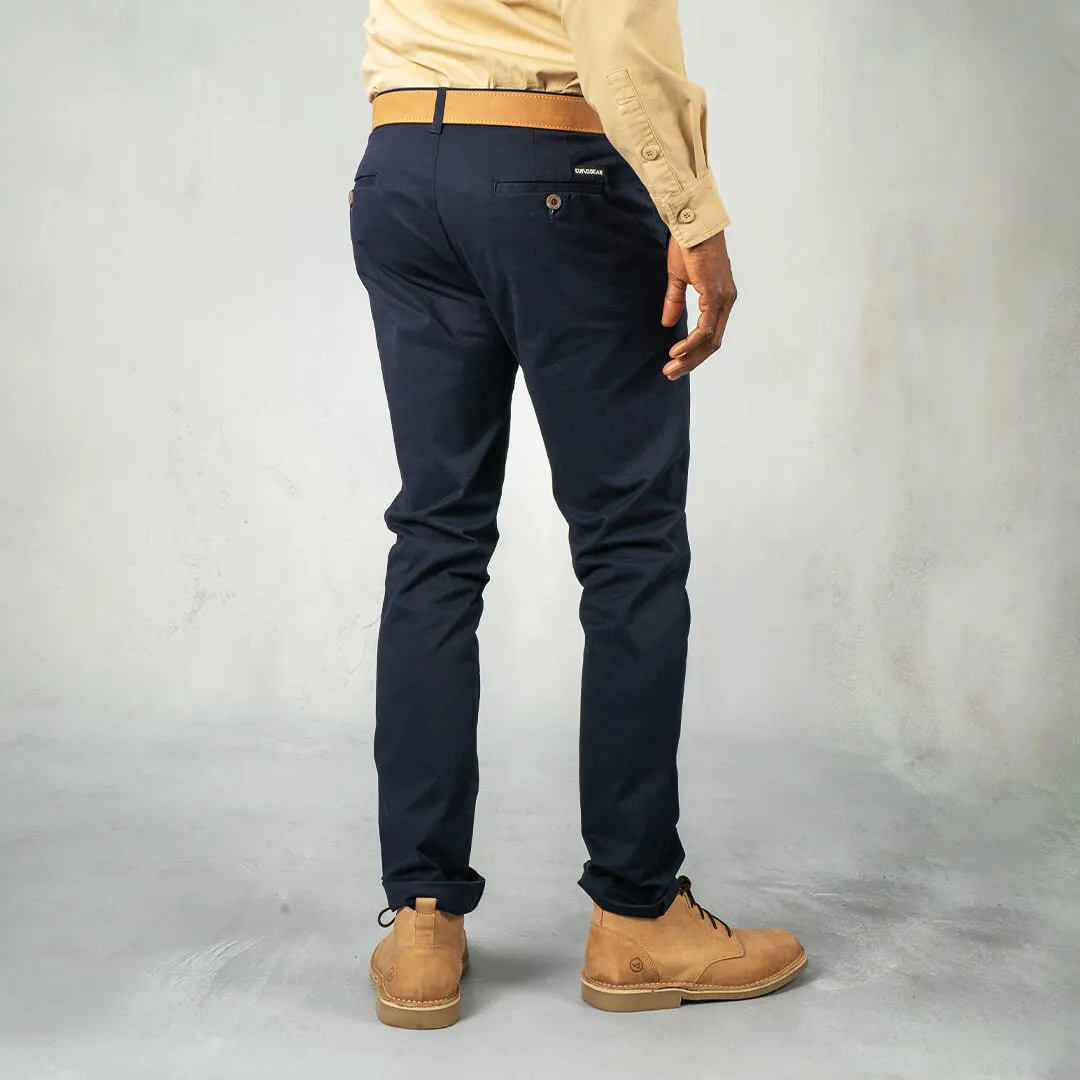 Slim Fit Chinos Navy