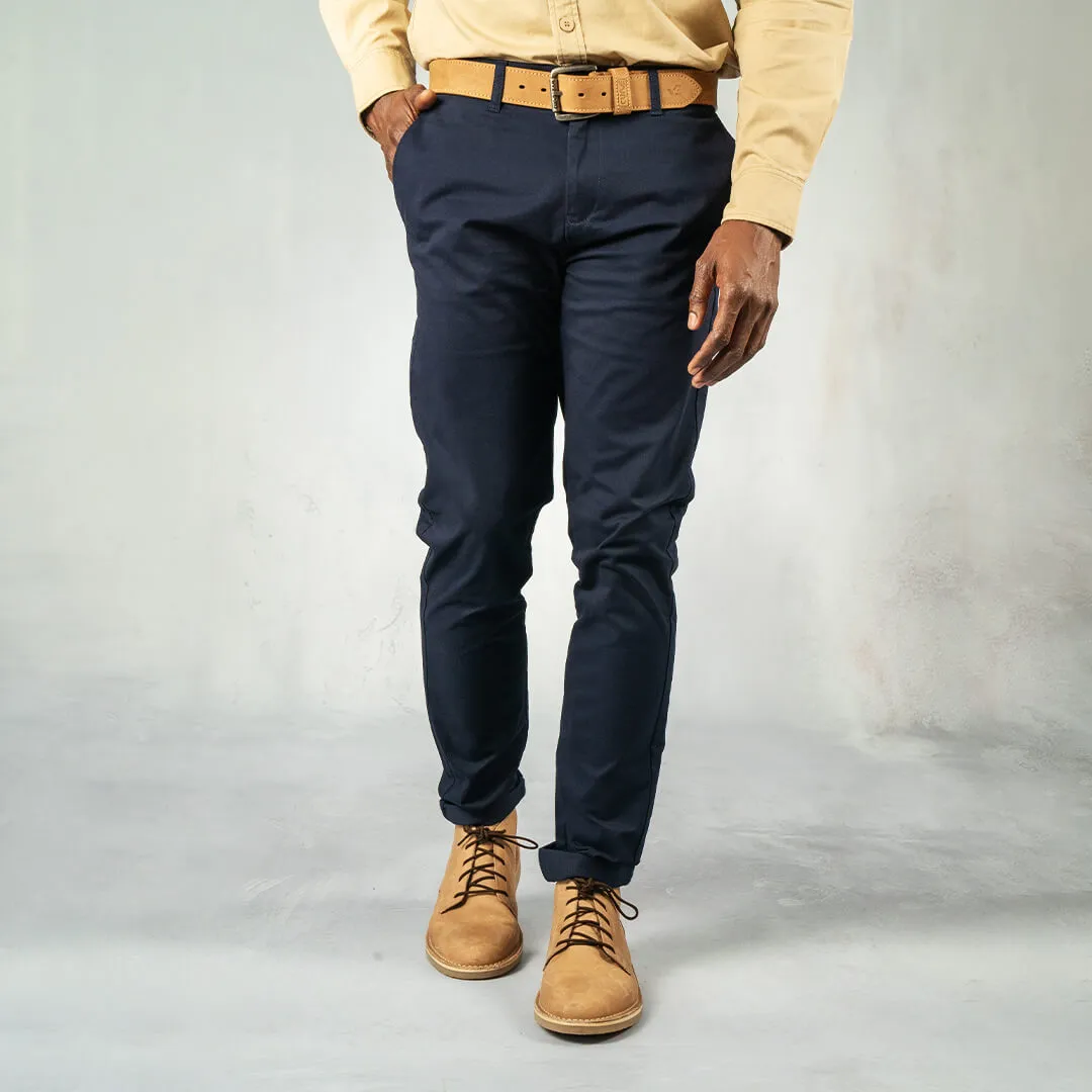 Slim Fit Chinos Navy