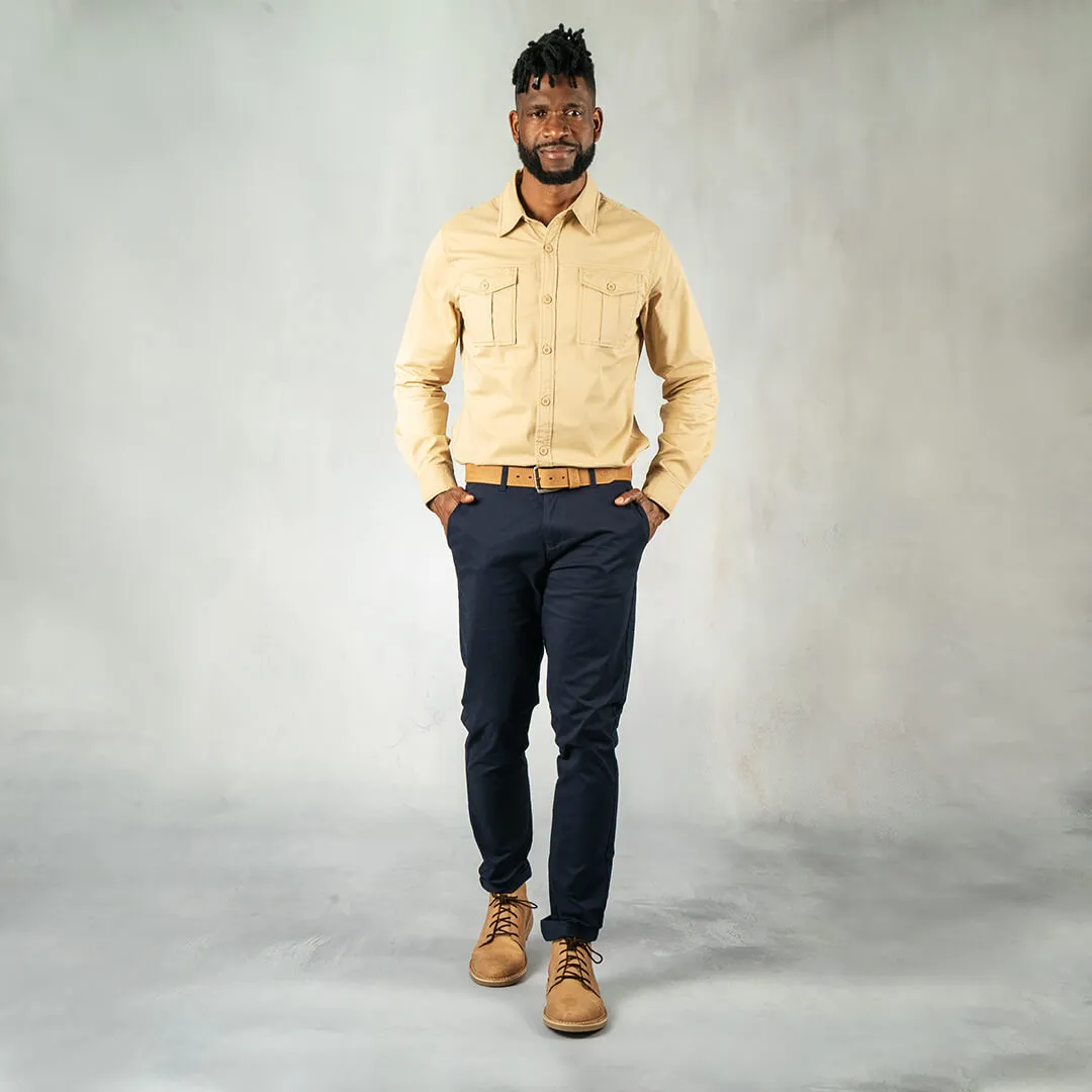 Slim Fit Chinos Navy