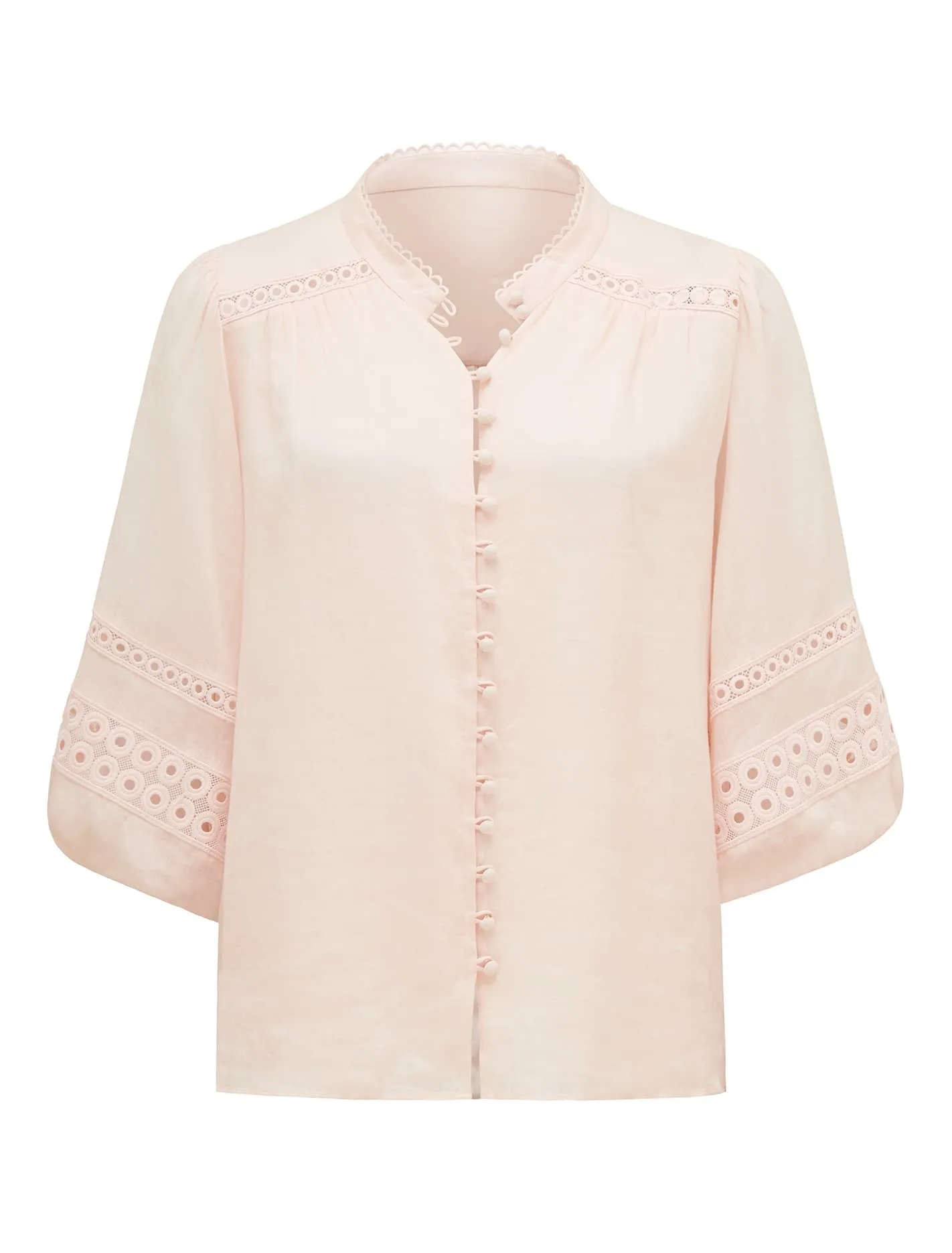 Tatiana Trim Insert Blouse