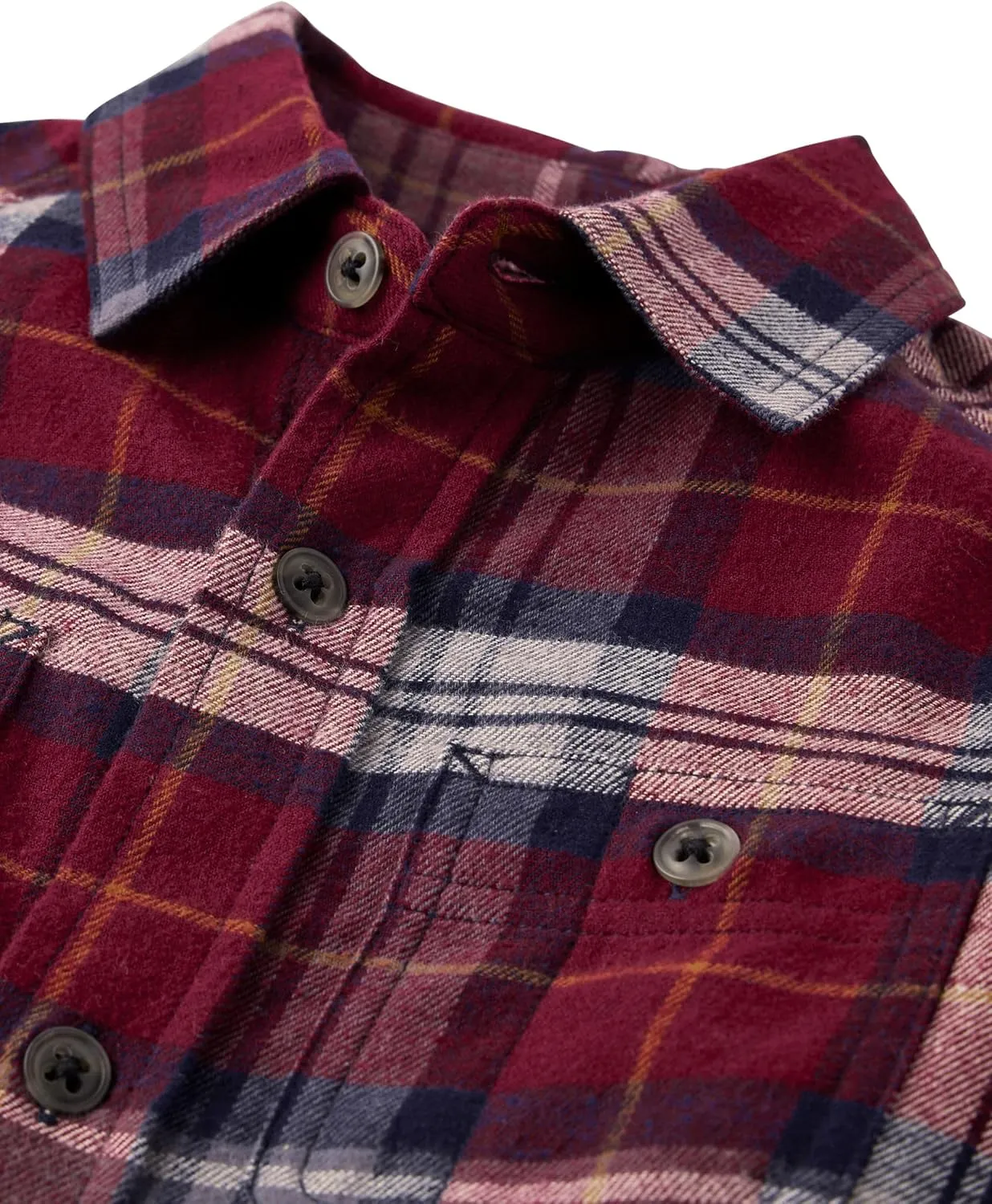 The Children's Place Boys' Long Sleeve Plaid Flannel Button Up Shirt