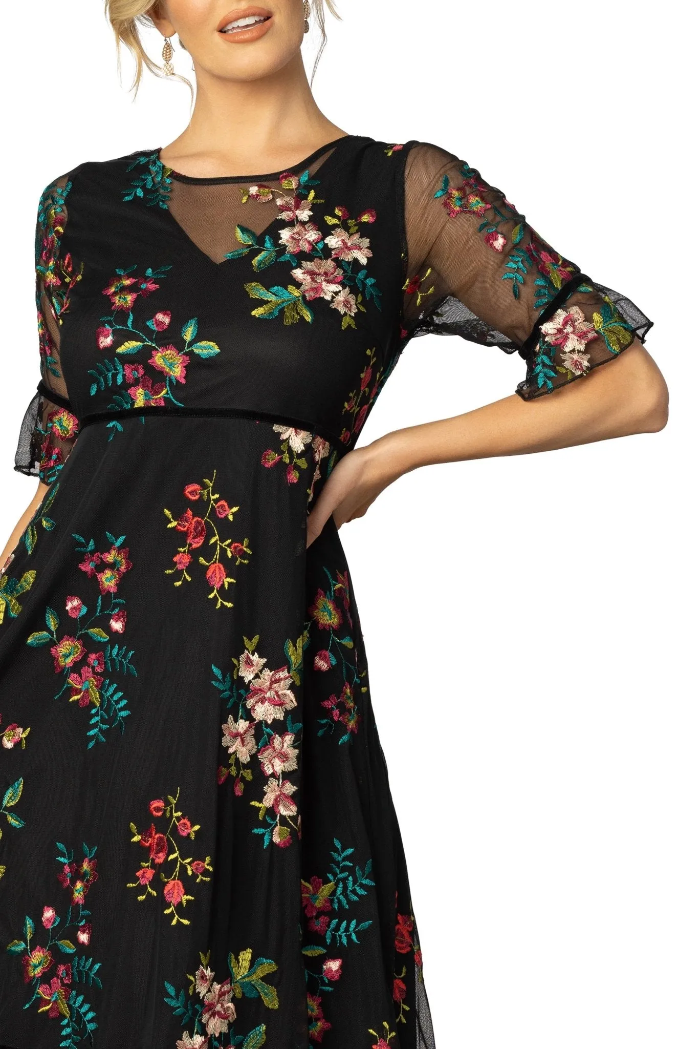 Wildflower Embroidered Dress
