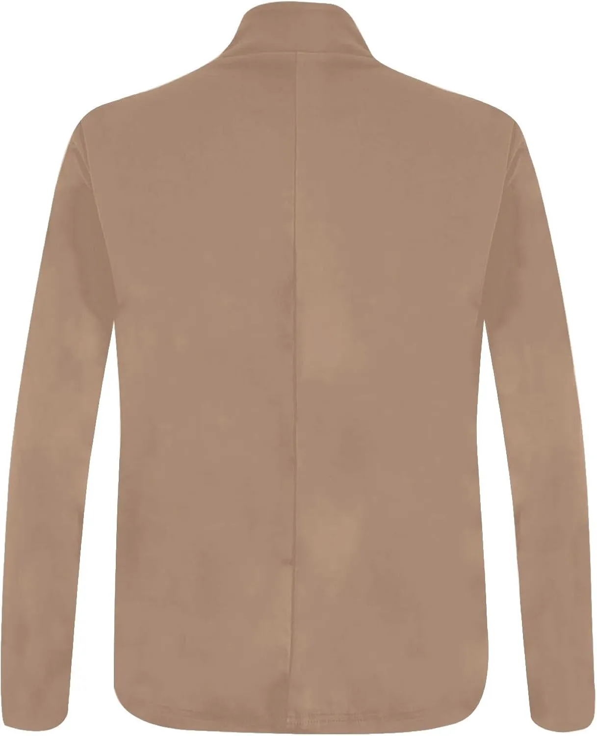 Women's Cropped Blazer Jacket Dressy Cardigan Lightweight Office Jacket Plus Size Open Front Suit Blazers Outerwear